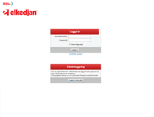 Tablet Screenshot of elhandeln.elkedjan.se